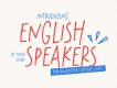 English Speakers - Display Font