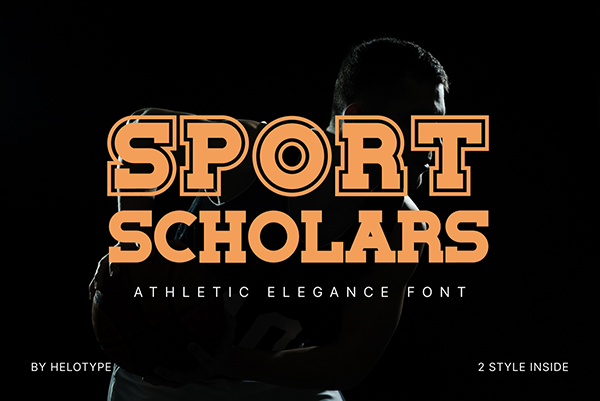 Sport Scholars - Athletic Font