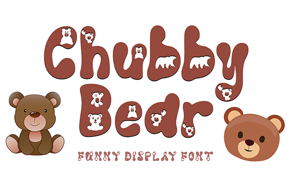 Chubby Bear Display Font