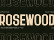 Rosewood - Display Font