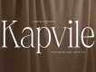 Kapvile - Stylish Serif Font