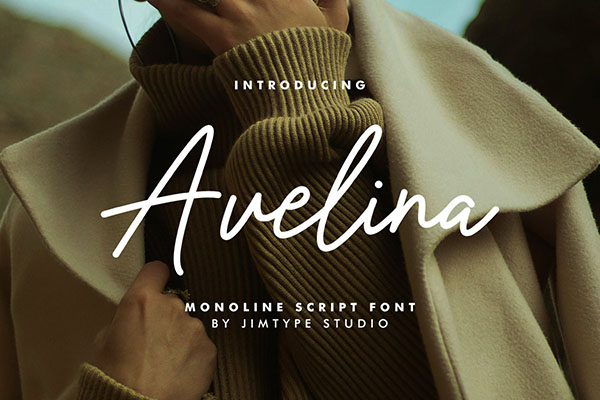 Avelina Script Font