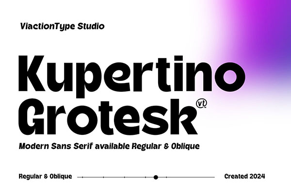 Kupertino Grotesk – Sans Serif