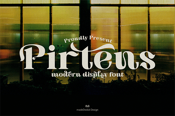 Pirtens Display Font