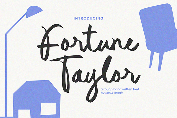 Fortune Taylor - Handwriting Font