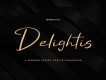 Delightis - Script Font