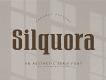 Silquora - Serif Font