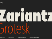 Zariantz Grotesk Variable