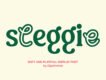 Sleggie - Display Font