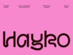 Hayko - Display Font