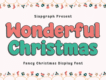 Wonderful Christmas Font