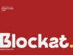 Blockat - Display Font