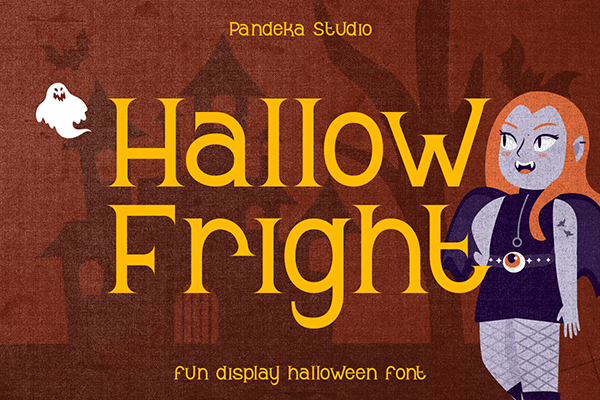 Hallow Fright - Display Font