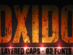 OXIDO Eroded - Display Font