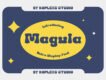 Magula Display Font