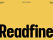Readfine Font Display Sans