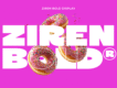 Ziren - Bold Font