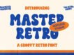 Master Retro Font