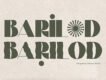 Barilod - Display Sans