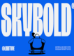 Skybold - Condensed Font