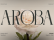 Aroba Modern – Elegant Logo Font
