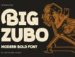 Big Zubo – Modern Display Font