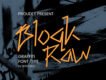 BloqkRaw - Sharp Handwritten Graffiti Font