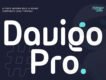 Davigo Pro - Display Font
