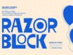 Razor Block - Unique Display Font