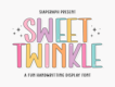Sweet Twinkle Font