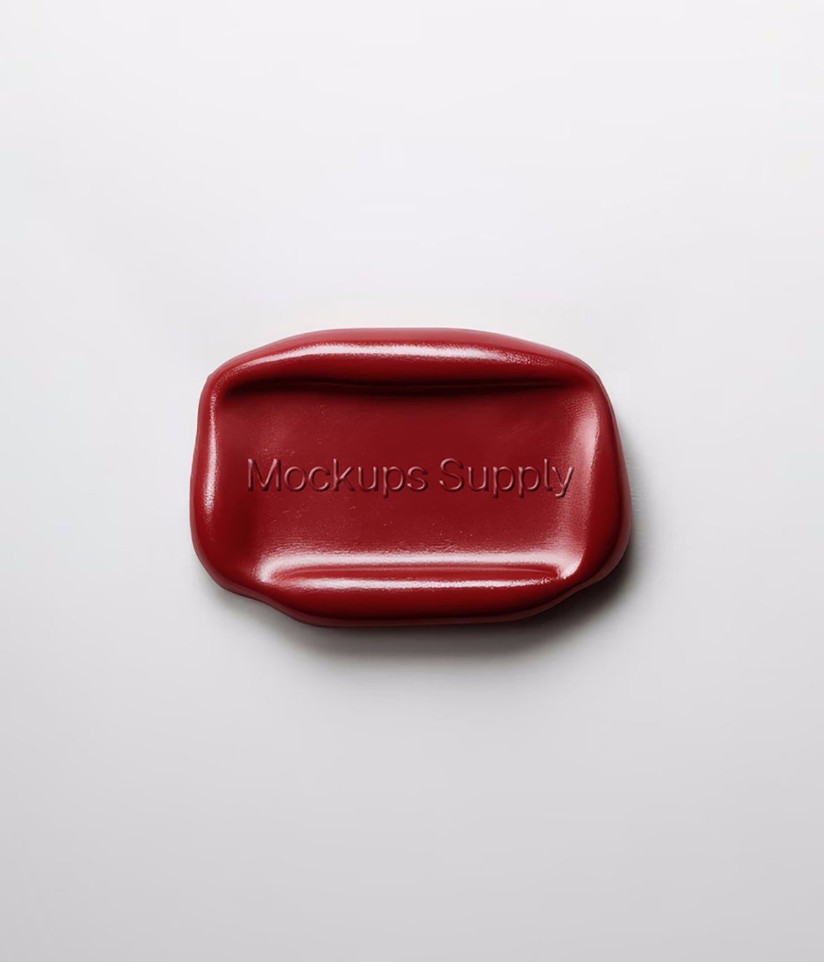 Wax Seal Logo Mockup