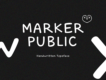 Marker Public - Display Font