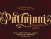 Patrajani – Decorative Serif
