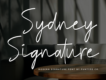Sydney Signature - Elegant Script Font