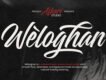 Weloghan - Handwritten Script