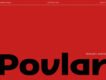 Povlar - Sans Serif Font