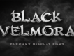 Black Velmora - Elegant Display Font