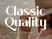 Classic Quality - Sans Serif Font