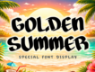Golden Summer Font