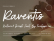Raventis - Signature Script Font