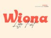 Wiona - Cute Chubby Font
