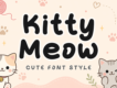Kitty Meow - Display Font
