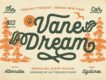 Vane Dream Typeface